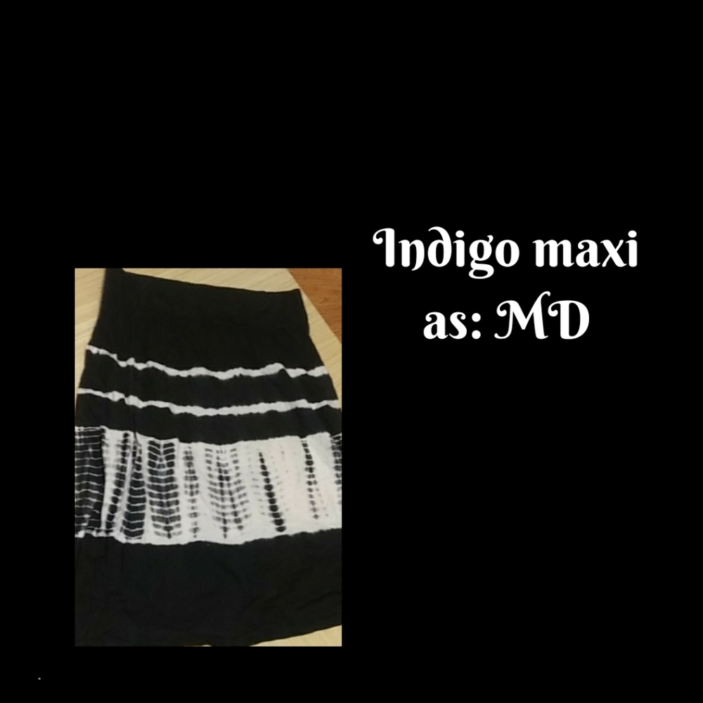 Indigo maxi